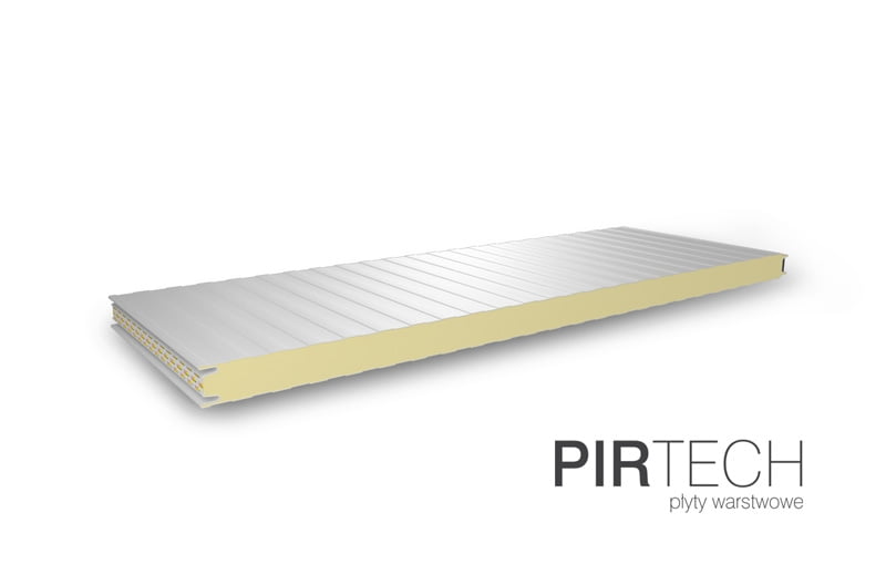 PWS-PIR-ST-50 - Płyta warstwowa ścienna - pianka poliuretanowa - widoczne mocowanie