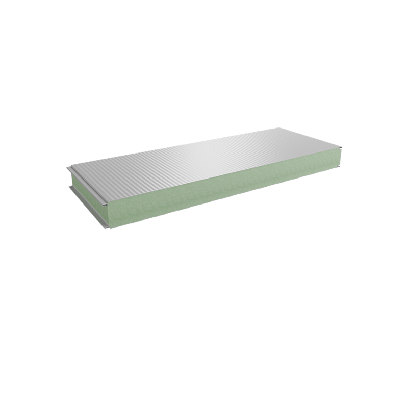 PWS2-MW-ST-100 - Płyta warstwowa ścienna - wełna mineralna - widoczne mocowanie