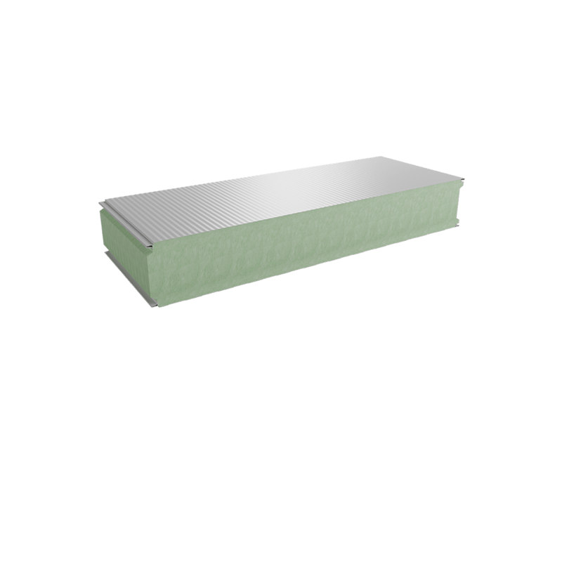 PWS2-MW-ST-180 - Płyta warstwowa ścienna - wełna mineralna - widoczne mocowanie