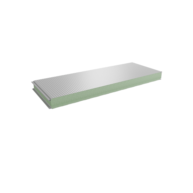 PWS2-MW-ST-80 - Płyta warstwowa ścienna - wełna mineralna - widoczne mocowanie