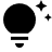 ikona, icon, światło, regulacja, żarówka