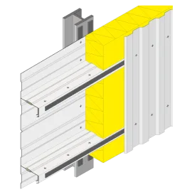 ściana osłonowa - Fire TECH S 30 casset