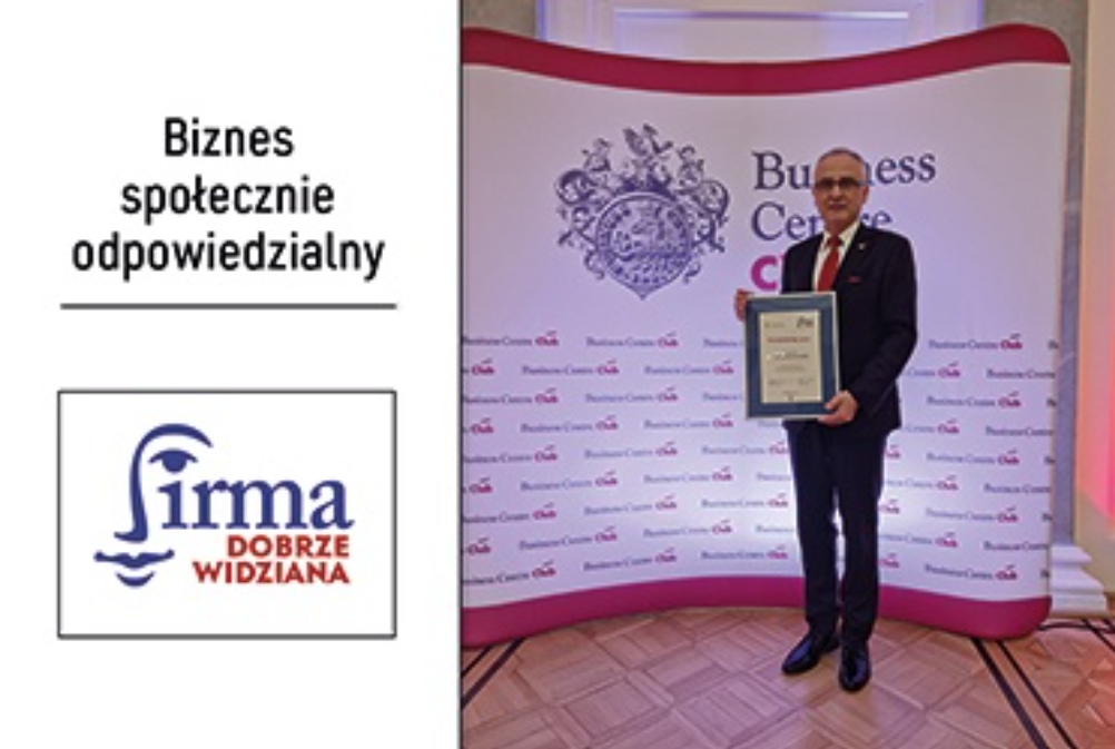Tytuł Firma Dobrze Widziana dla Blachy Pruszyński za rok 2022