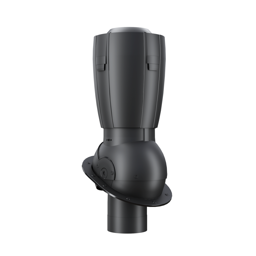 Kominek wentylacyjny AIR Jet, render skos