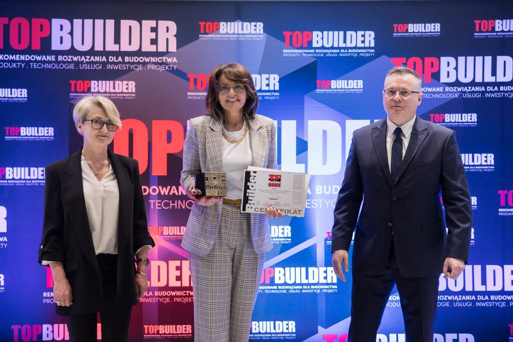 TopBuilder2023 gala wreczenie nagrody