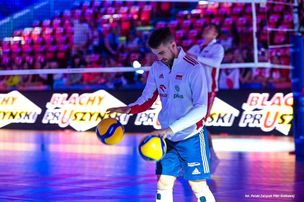 Liga Narodow siatkowka 2023, sponsor Blachy Pruszynski