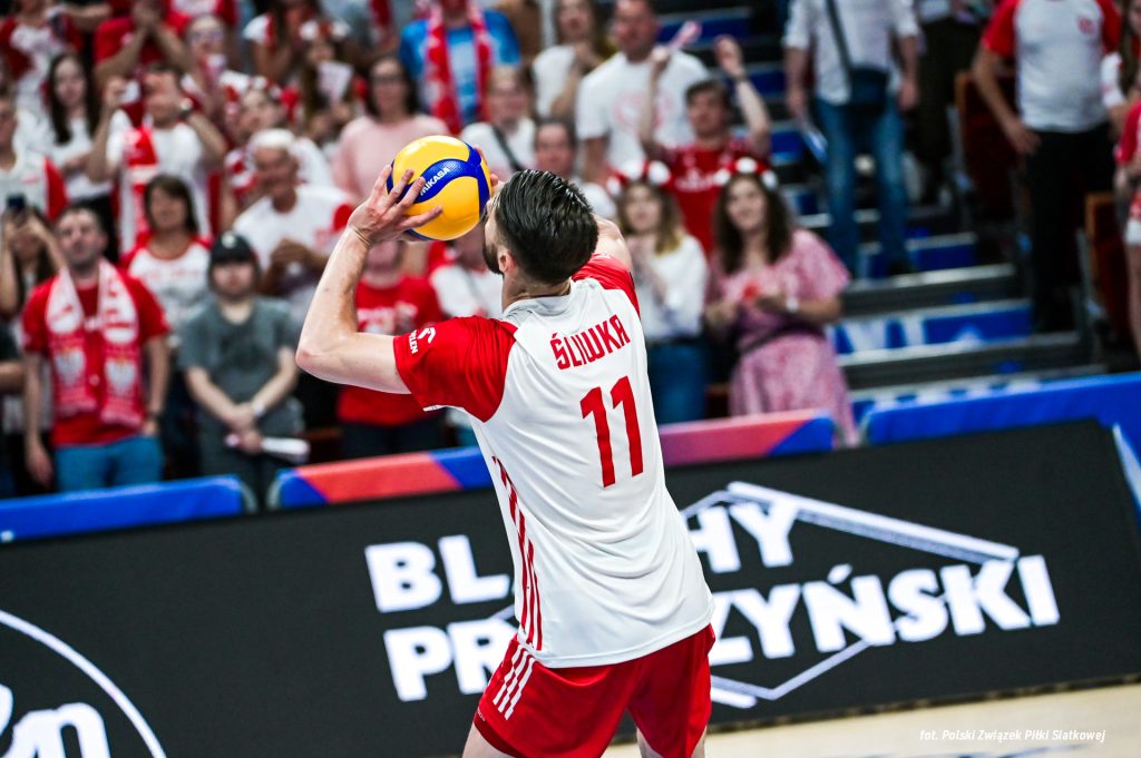 Liga Narodow siatkowka 2023, sponsor Blachy Pruszynski