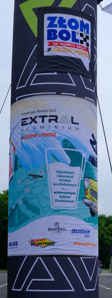 Złombol 2023, rajd charytatywny