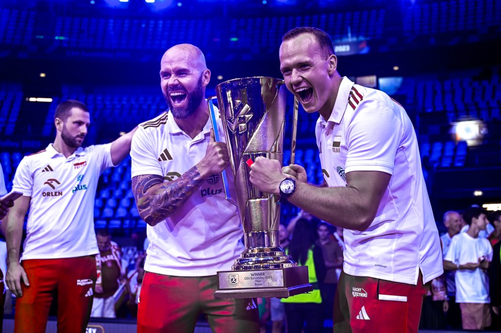 ME Siatkarzy, 2023 - Polska druzyna ze zlotym medalem
