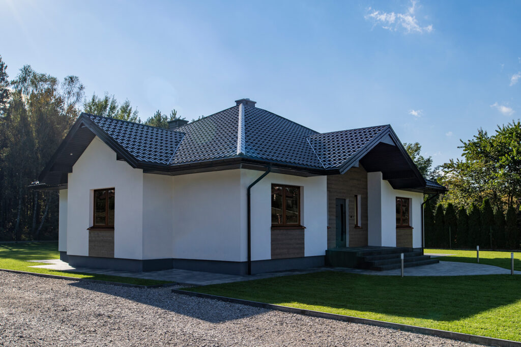 Blachodachówka MODUS, Realizacja w miejscowości Stąporków