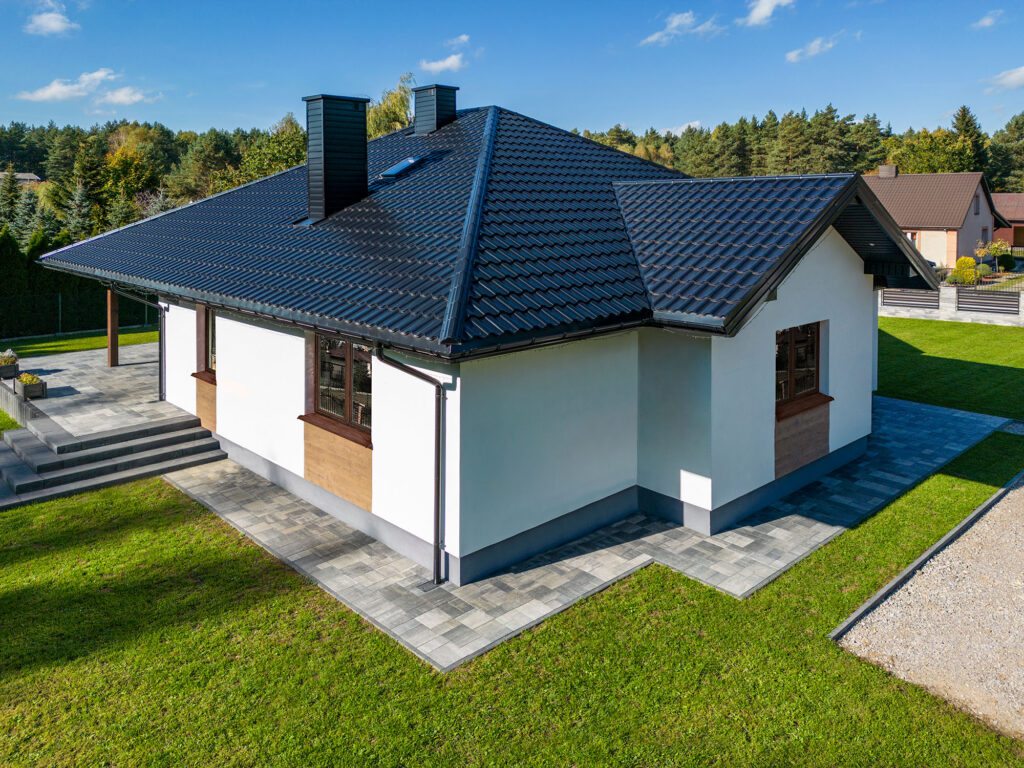 Blachodachówka MODUS, Realizacja w miejscowości Stąporków