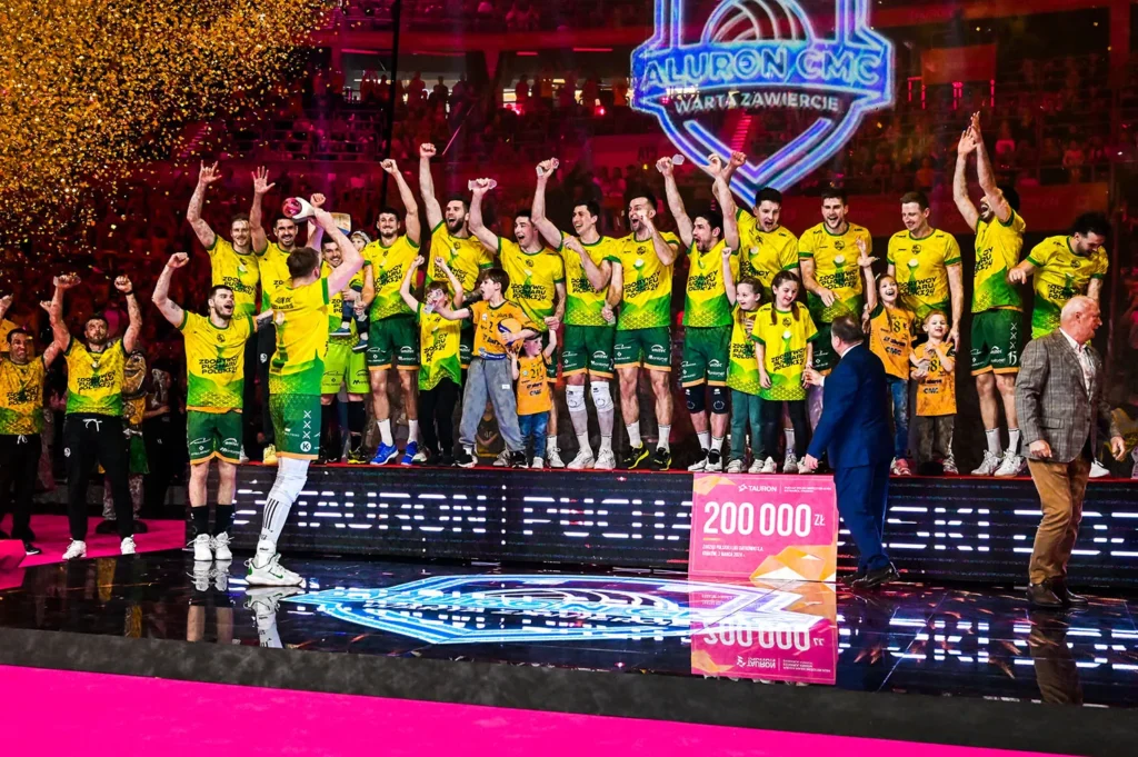 Final Tauron Puchar Polski 2024, Krakow, pilka siatkowa