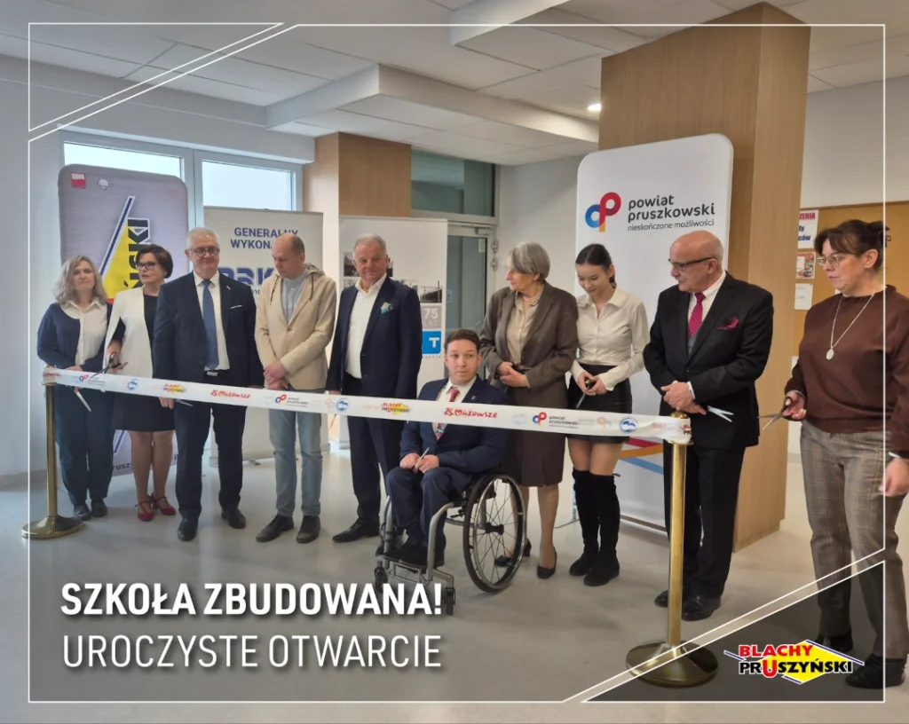 Uroczyste otwarcie nowego budynku Zespołu Szkół Specjalnych im. ks. Jana Twardowskiego w Pruszkowie