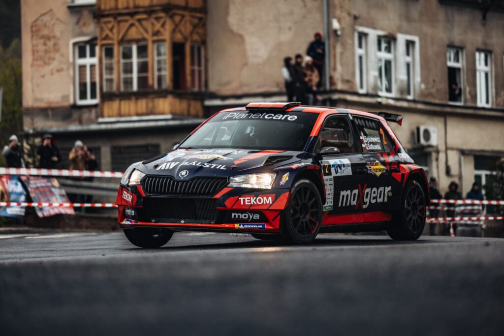 TVN Turbo Rally Team, Tech Mol Rally 2024. wyscig na trasie
