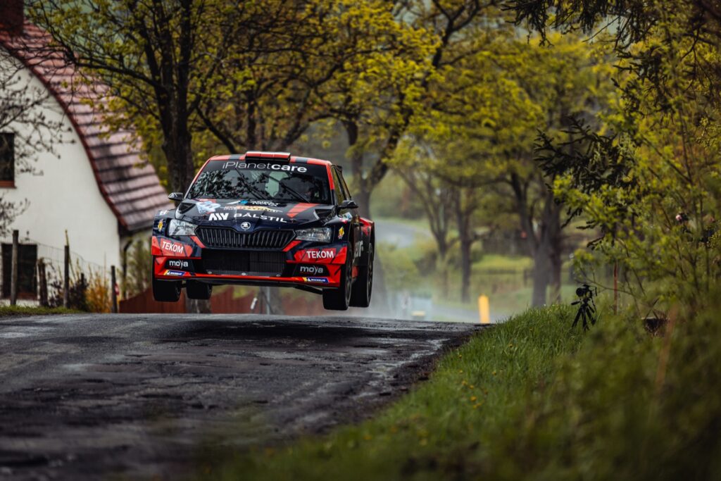 TVN Turbo Rally Team, Tech Mol Rally 2024. wyscig na trasie