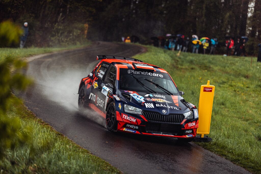 TVN Turbo Rally Team, Tech Mol Rally 2024. wyscig na trasie