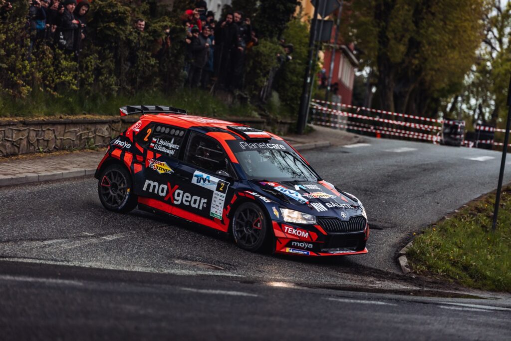 TVN Turbo Rally Team, Tech Mol Rally 2024. wyscig na trasie
