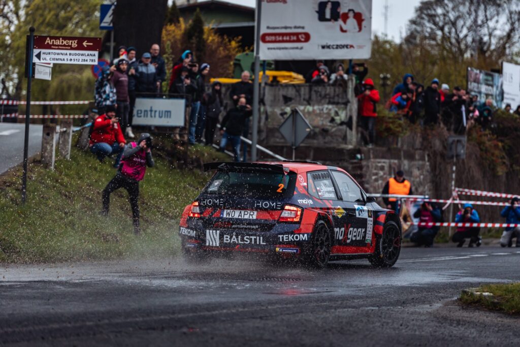 TVN Turbo Rally Team, Tech Mol Rally 2024. wyscig na trasie