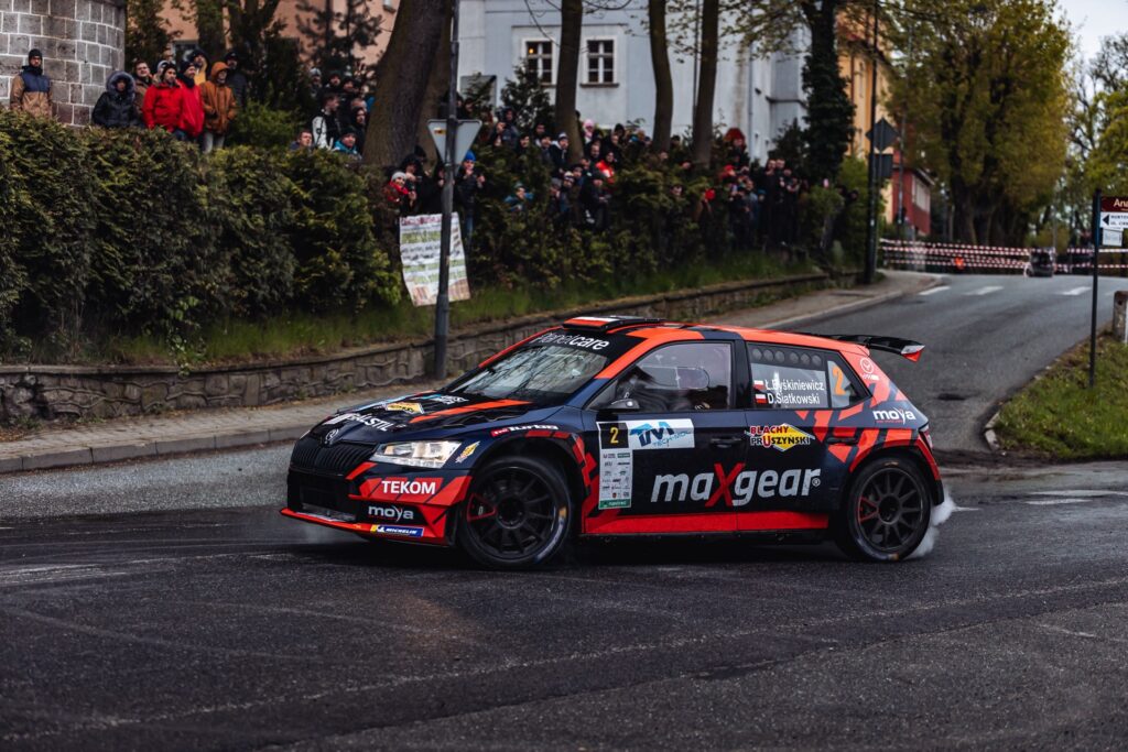 TVN Turbo Rally Team, Tech Mol Rally 2024. wyscig na trasie