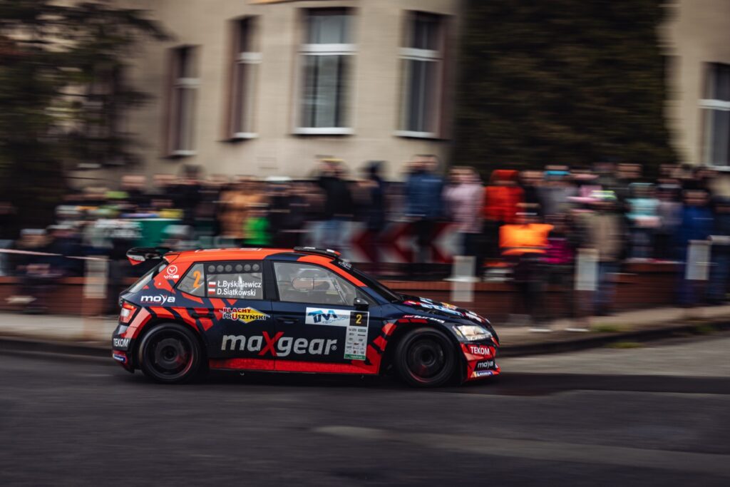 TVN Turbo Rally Team, Tech Mol Rally 2024. wyscig na trasie