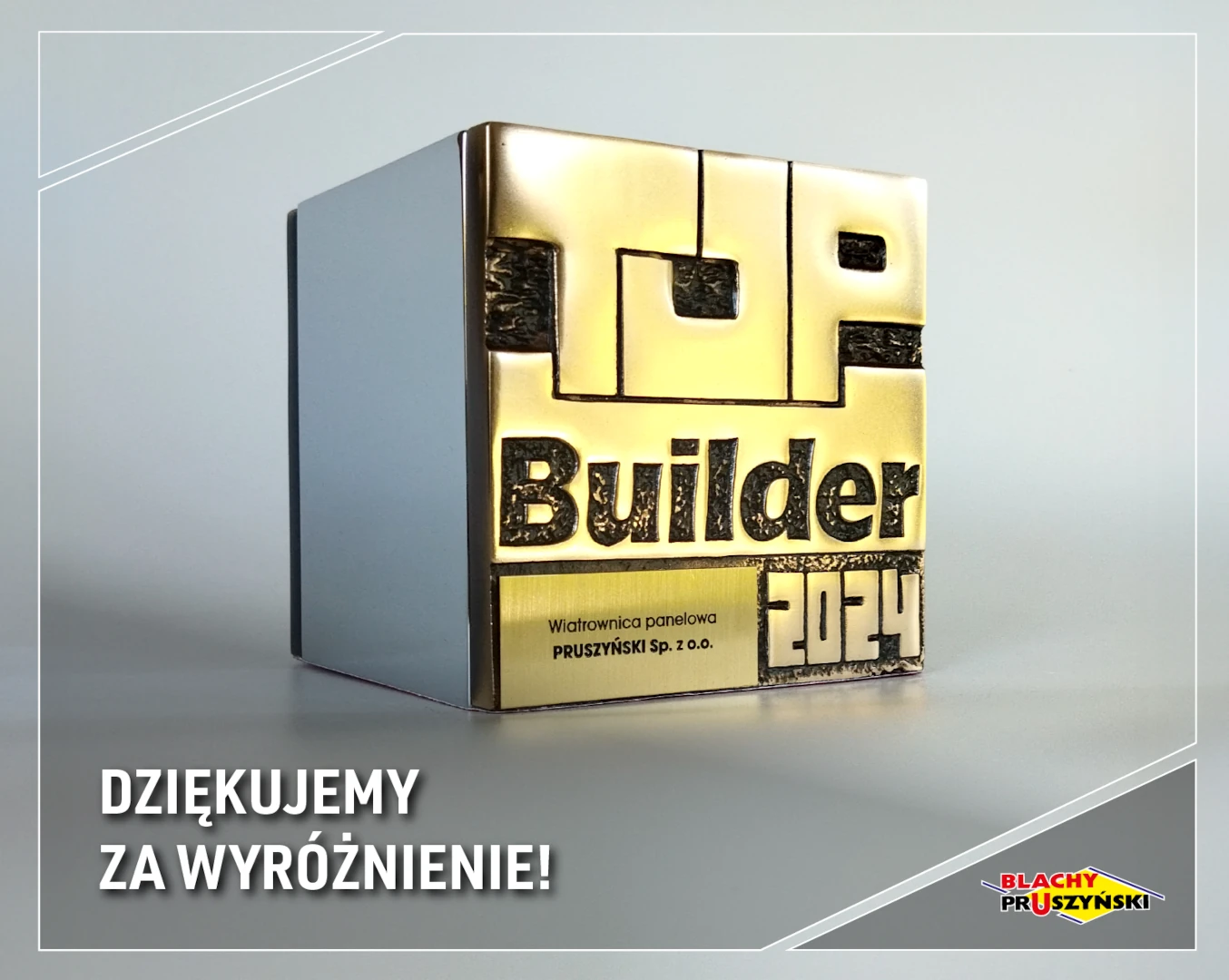 TopBuilder 2024 dla wiatrownicy panelowej Blachy Pruszyński