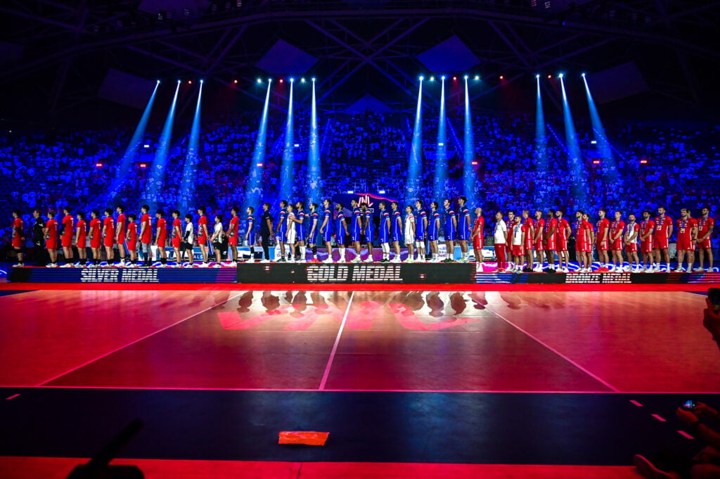 VNL 2024, prezentacja medalistow