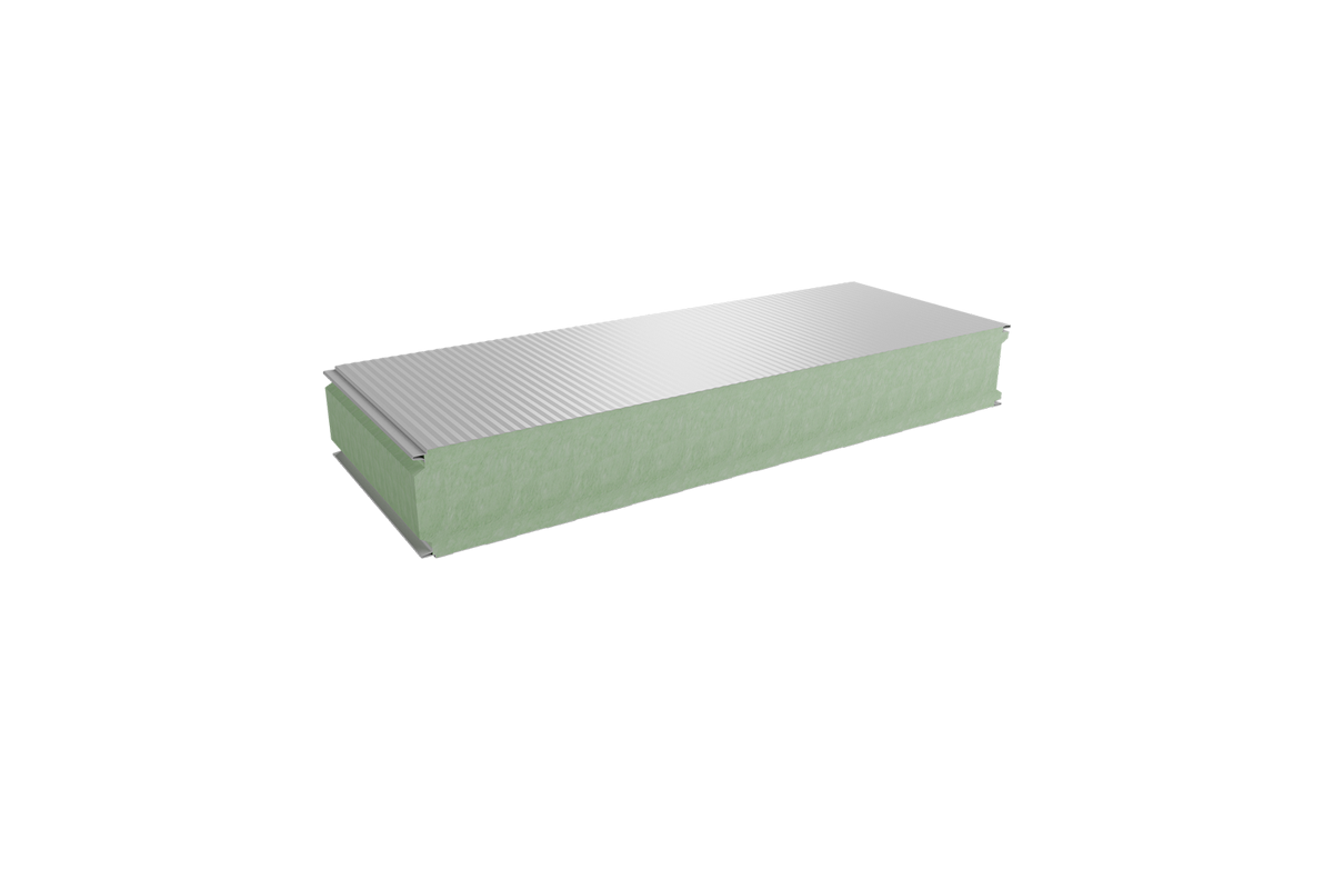 PWS2-MW-ST 160, sandwich panel, wooltech mineral wool, lead photo