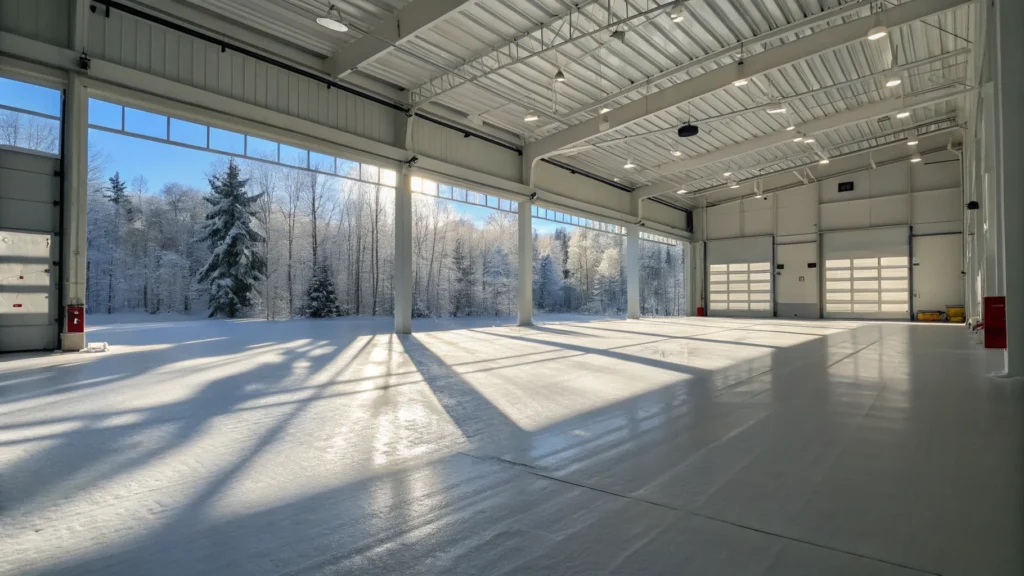 Hala z płyty warstwowej