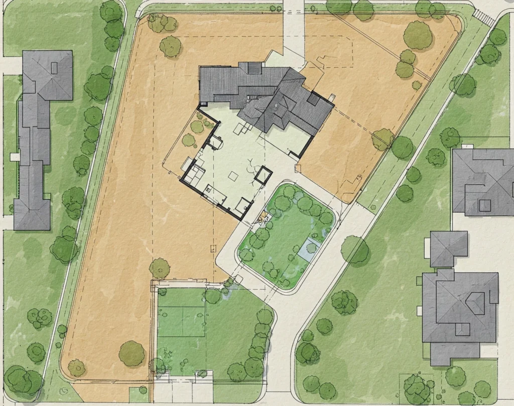 Budowa domu, plan