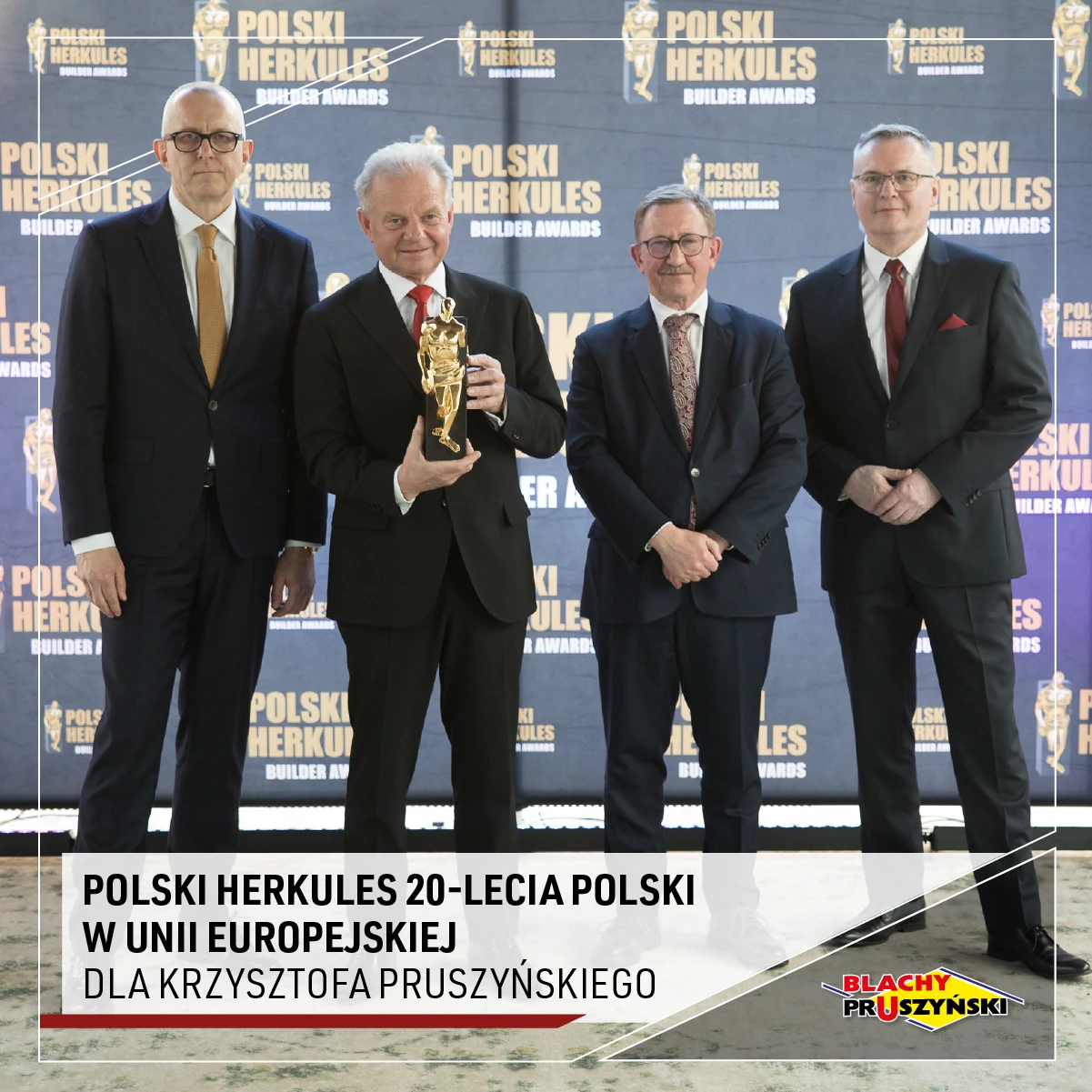 Polski Herkules 20. lecia Polski w UE dla Krzysztofa Pruszyńskiego
