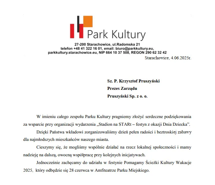 Mecz otwarcia, piłka nożna, Starachowice