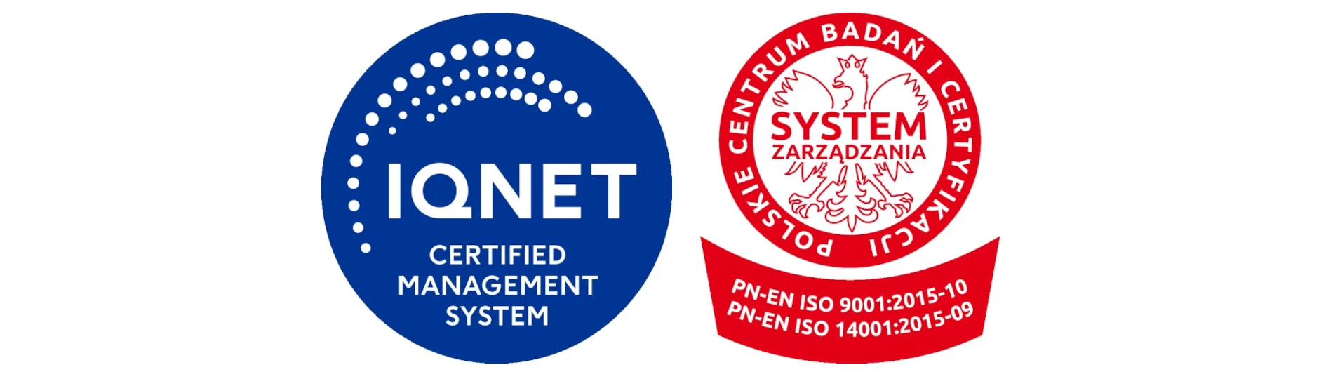 Certyfikaty ISO, 9001, 14001