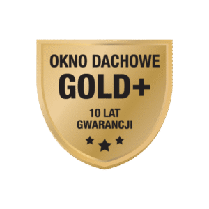 okno dachowe AURA GOLD+ wood logo