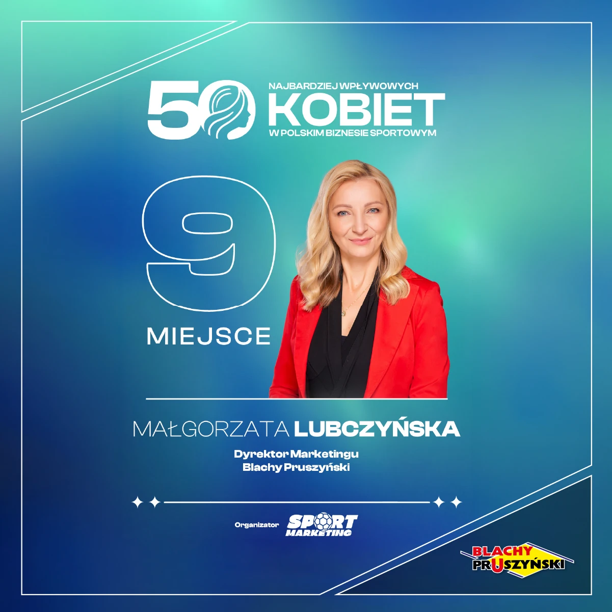 50 Najbardziej Wpływowych Kobiet w Polskim Biznesie Sportowym