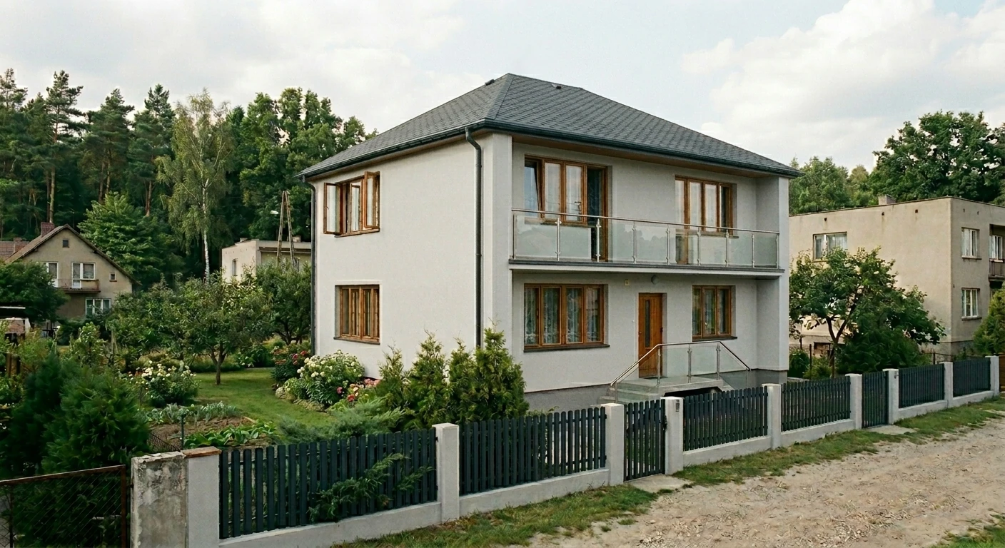 Dom kostka z PRL