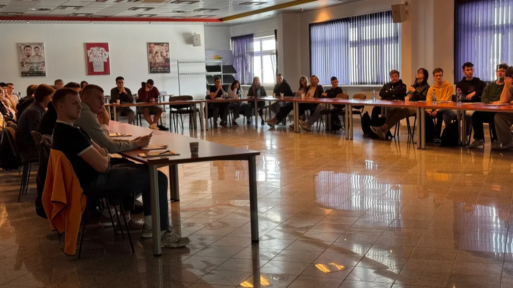 Studenci Politechniki Lubelskiej w Blachy Pruszyński