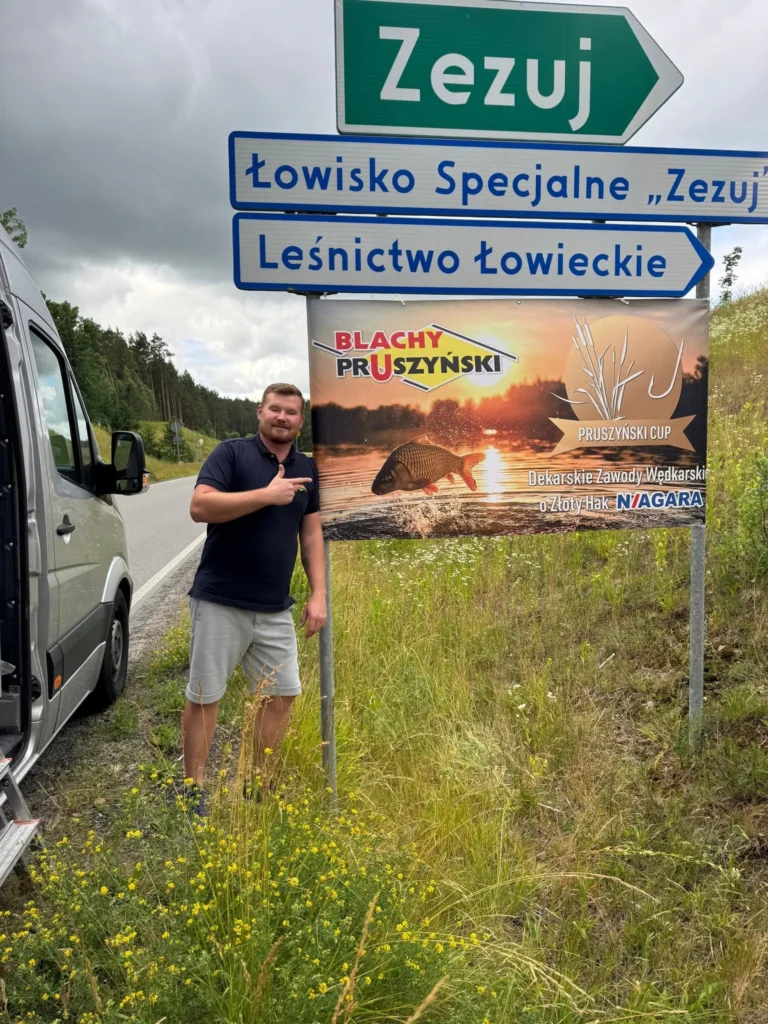 Zawody wędkarskie o Złoty Hak Niagara, łowisko Zezuj