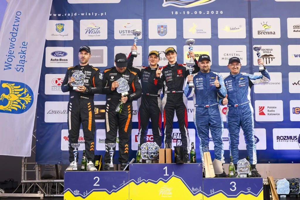Wisła Rally, RSMP Second-Place Finishers