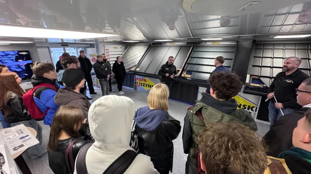 Wizyta studentów z Akademii Techniczno-Artystycznej