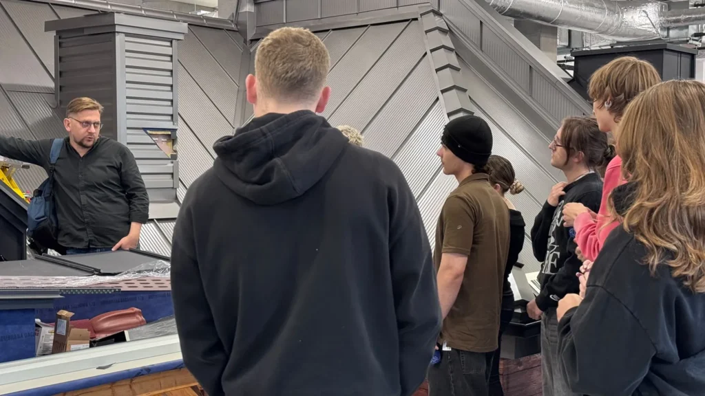 Wizyta studentów z Akademii Techniczno-Artystycznej